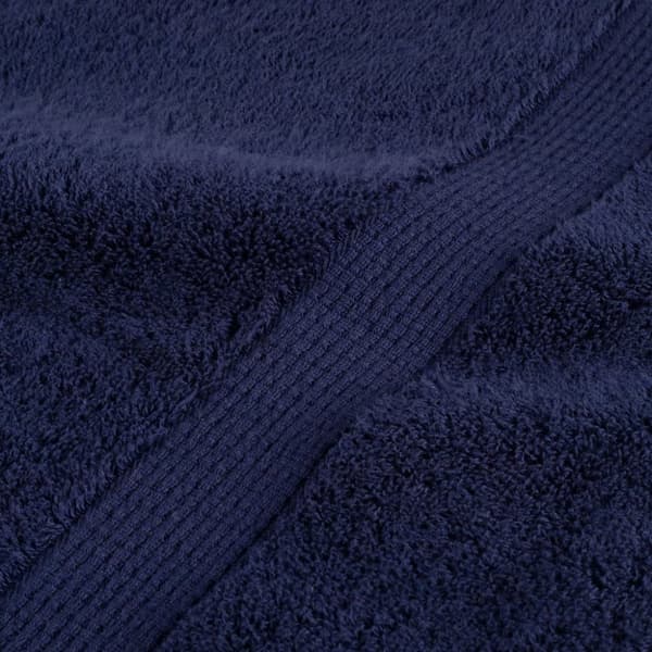 gæstehåndklæder SOLUND 2 stk. Premium 30x50cm 600g/m2 marineblå