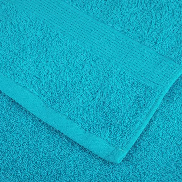 gæstehåndklæder SOLUND 2 stk. Premium 30x50 cm 600 g/m2 turkis