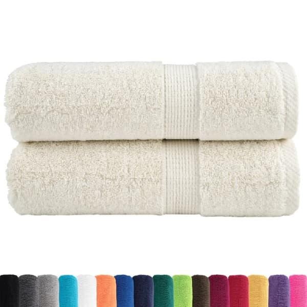 SOLUND premium-pyyhkeet, 2 kpl, kerma, 30x30 cm, 600 g/cm²