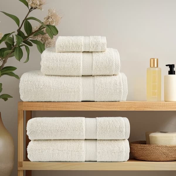 håndklæder SOLUND 2 stk. Premium 50x100 cm 600 g/m2 cremefarvet