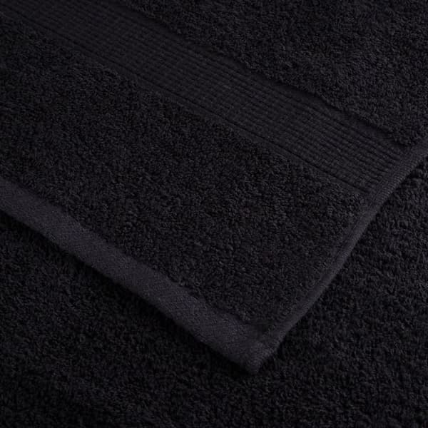 SOLUND premium-pyyhkeet, 2 kpl, musta, 30x30 cm, 600 g/cm²