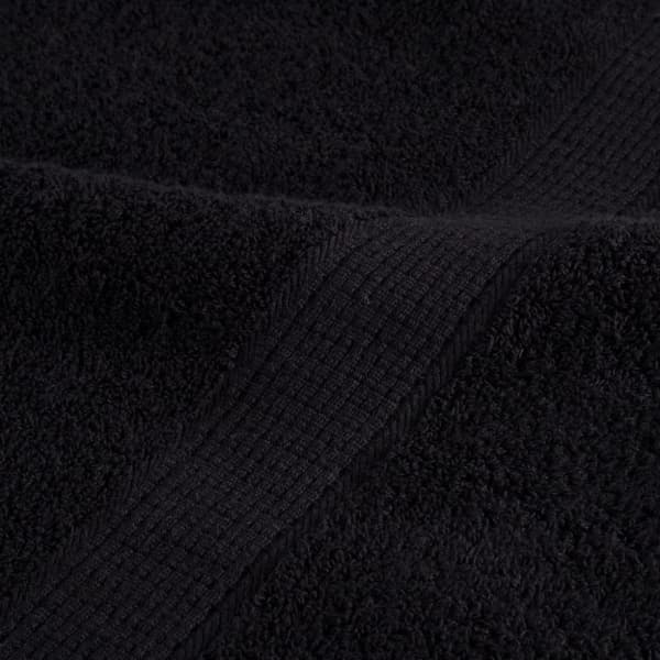 SOLUND premium-pyyhkeet, 2 kpl, musta, 30x30 cm, 600 g/cm²