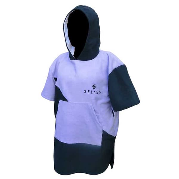 Seland 3 Junior Poncho Lilla
