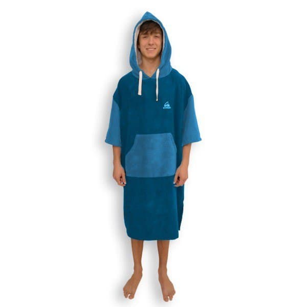 Kynay Microfiber Youth Poncho Blå L-XL