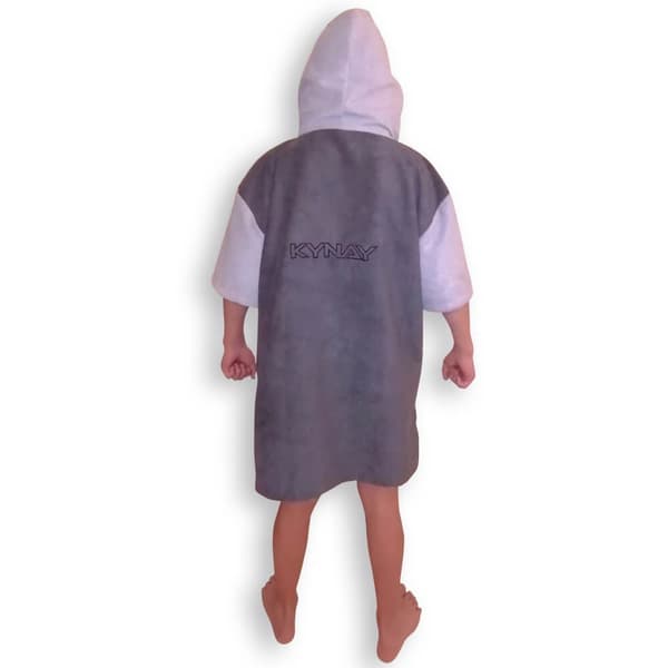 Kynay Microfiber Youth Poncho Harmaa