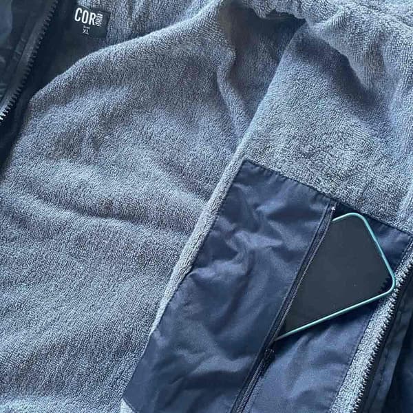 Corsurf Corparka Poncho Blå S