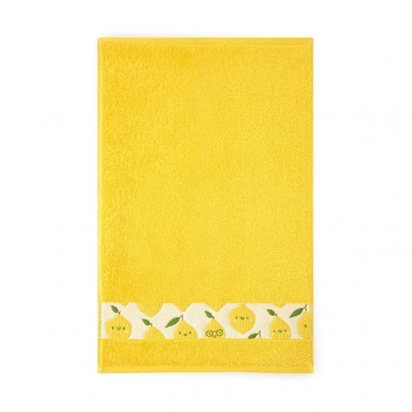 Sitruunapyyhe 30x50 keltainen