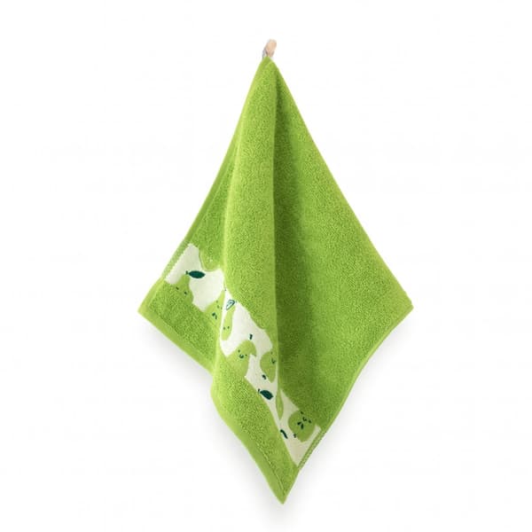 Päronhandduk 30x50 grön