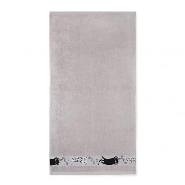 Kissan pyyhe 70x130 sininen