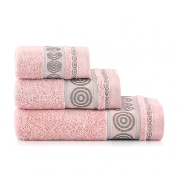 Rondo 2 håndklæde 30x50 pink