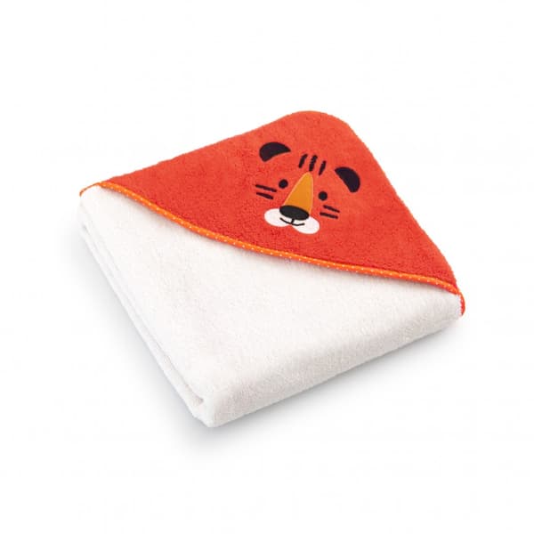 Hupullinen pyyhe, Tiger, 90x90, beige