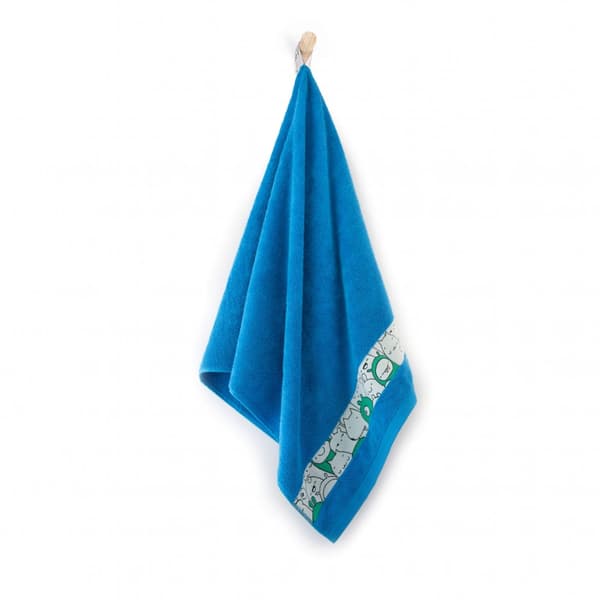 Slames handduk 70x130 blå