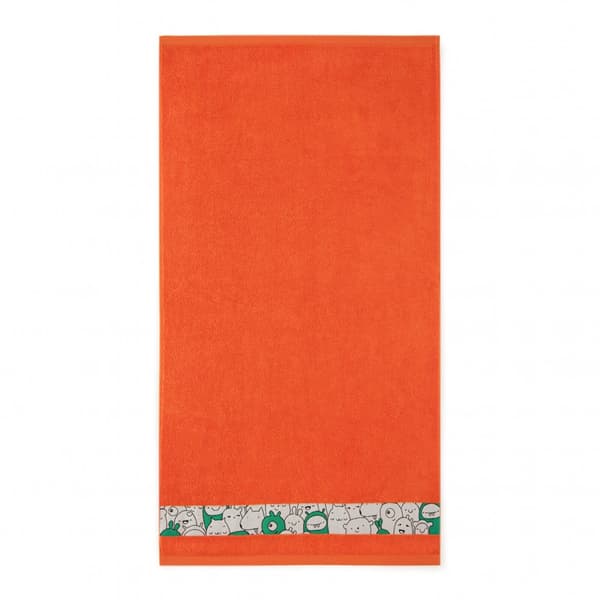 Slames håndklæde 70x130 orange