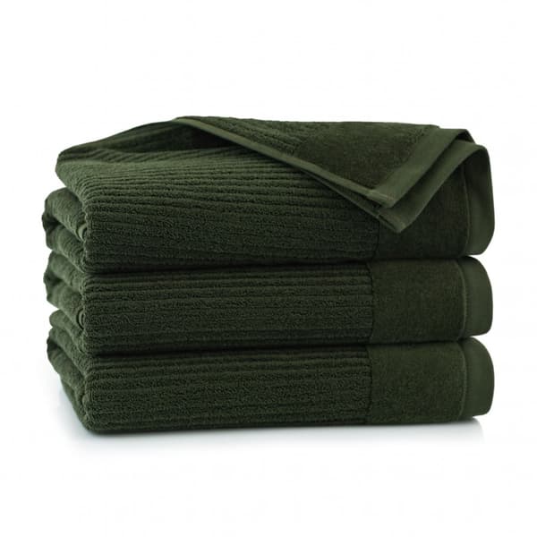 Enkel handduk 70x140 grön