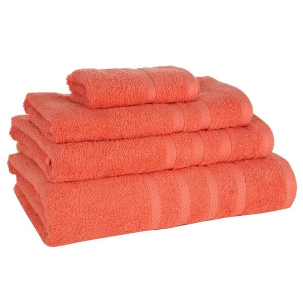 MILO HANDDUK (15) 100 X 150 CM KORALL