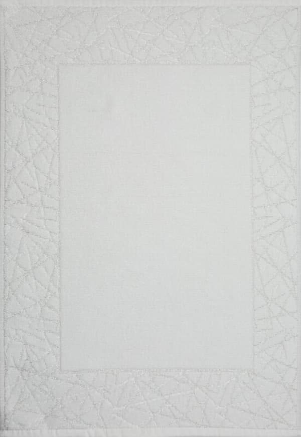 BADRUMSMATTTA NIKA (01) 50 X 70 CM VIT