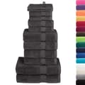 Miniatyrbild 2 av 2: Premium handdukar 12 st SOLUND antracit 600 gsm