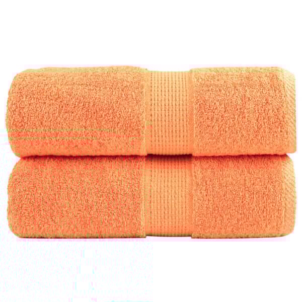 Premium gästhanddukar SOLUND 2 st orange 30x50 cm 600 gsm