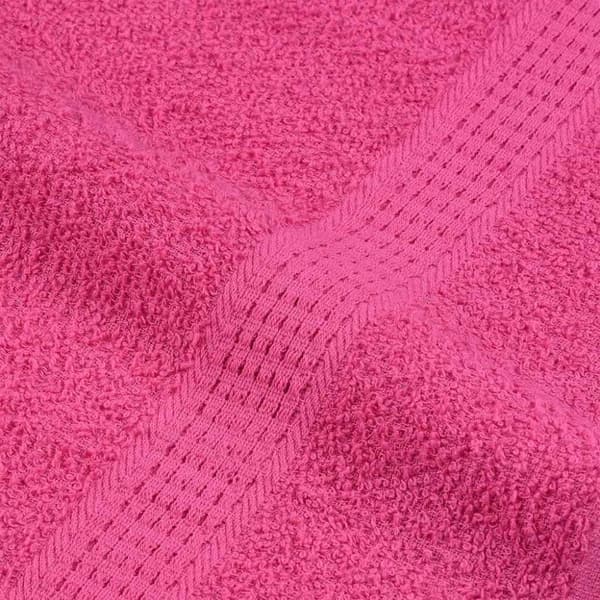 saunahåndklæder 2 stk. 80x200 cm 360g/m2 100 % bomuld lyserød