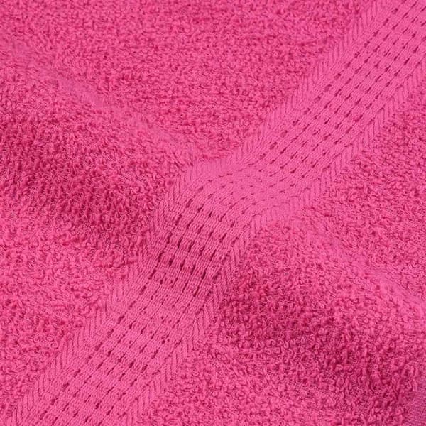 håndklæder 10 stk. 50x100 cm 360 g/m2 100 % bomuld lyserød
