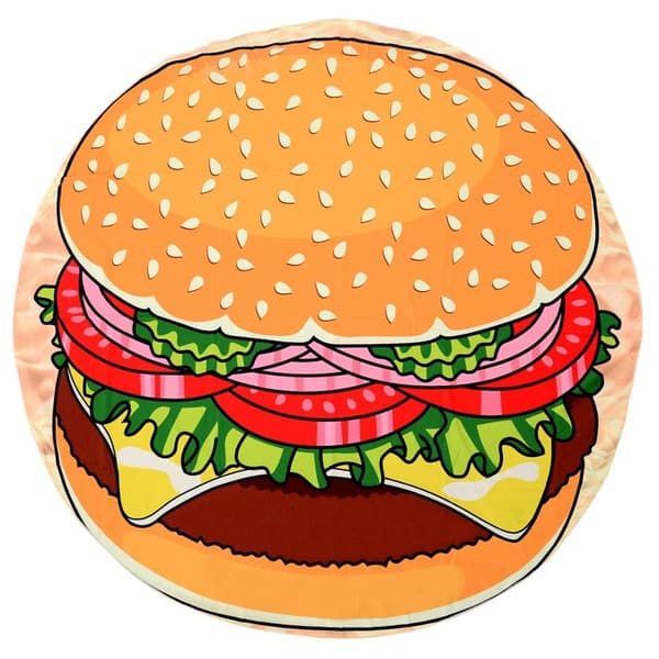 Strandhåndklæde Hamburger 150 cm