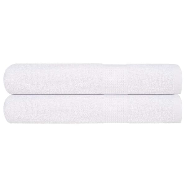 Bastuhanddukar 2 st vit 80x200 cm 360 gsm 100% bomull