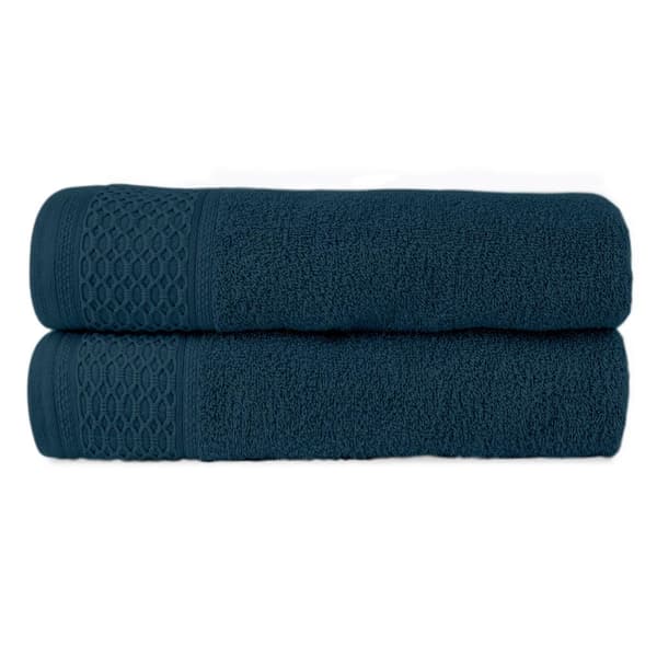 Håndklæde D Bomuld 100% Solano Navy (P) 30x50+50x90+70x140 sæt