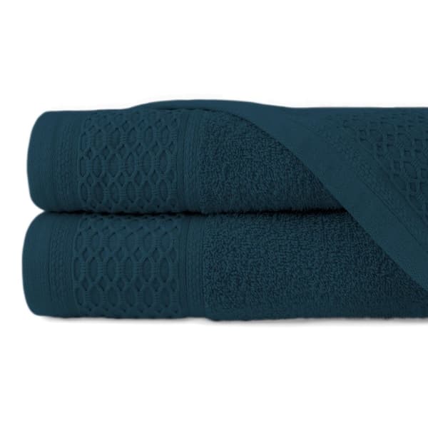 Håndklæde D Bomuld 100% Solano Navy (P) 30x50+50x90+70x140 sæt