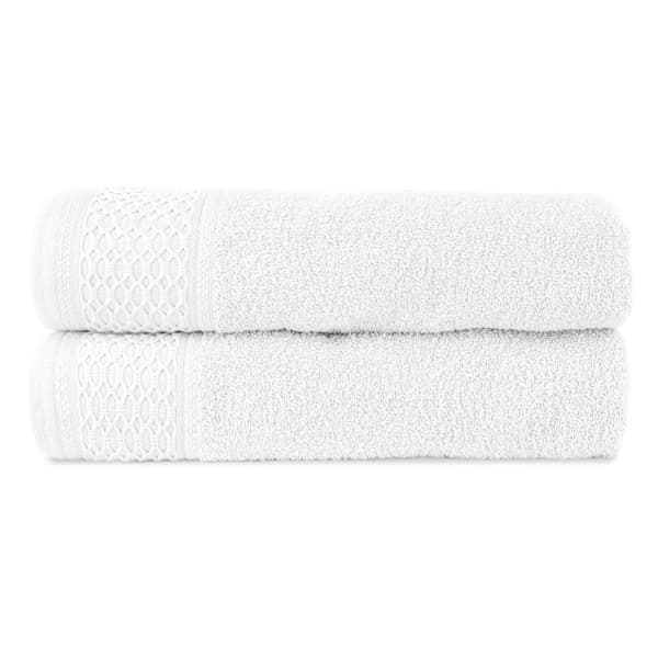 Håndklæde D Bomuld 100% Solano Hvid (P) 30x50+50x90+70x140 sæt