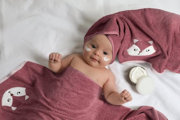 vauvanpyyhe BABY70 100 X 100 CM PINKKI