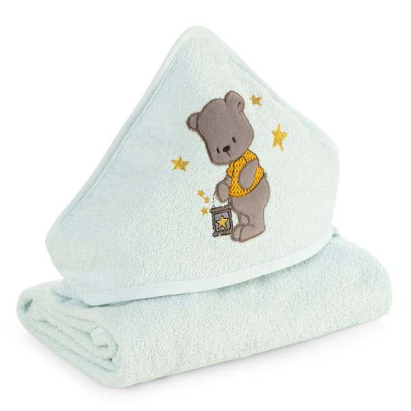 BABYHANDduk BABY62 100 X 100 CM LJUS MINT