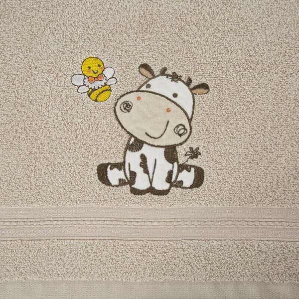 BABYHÅNDKLÆDE BABY67 100 X 100 CM BEIGE