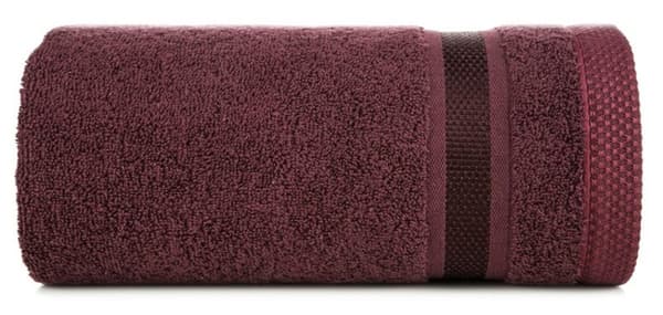 ABBIE HÅNDKLÆDE (07) 100 X 150 CM BURGUNDY