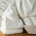 Miniatyrbild 8 av 8: BABYHANDduk BABY56 100 X 100 CM VIT