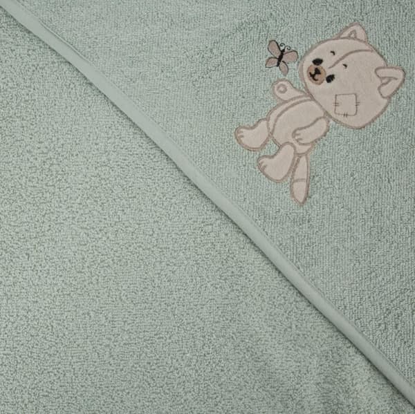 BABY66 BARNHANDDUK 100 X 100 CM MINT