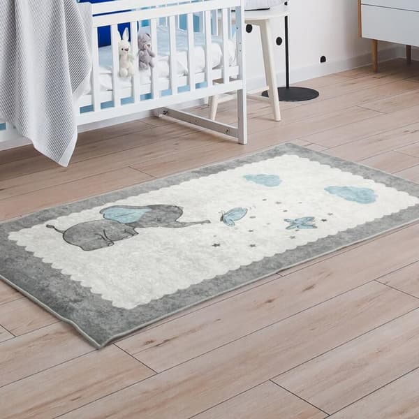 KYLPYHUONEEN MATTO BABY1 80 X 150 CM HARMAA