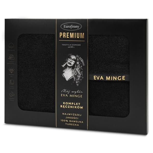 VENUS HANDduksset 46 X 36 X 7 CM SVART