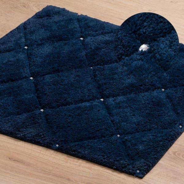 CHIC BADEMÅTTE (2) 50 X 70 CM NAVY