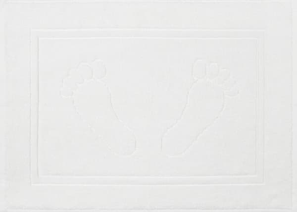 BADEMÅTTE SAMMY (01) 50 X 70 CM HVID