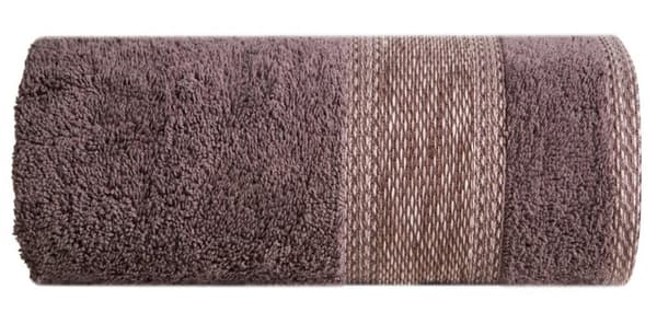 SÆT HÅNDKLÆDER 2 70 X 140 X 6 CM BRUN