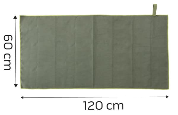 Hurtigttørrende håndklæde 120x60cm