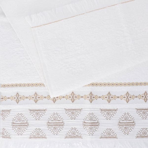 Handduk | SOLTA | bomull med fransar | 70x130cm | 811000