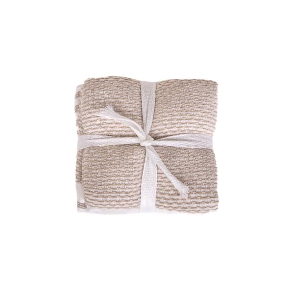 Sæt med universelle håndklæder | HERIETT | beige bomuld 4 stk. | 4*30x30cm | 897653