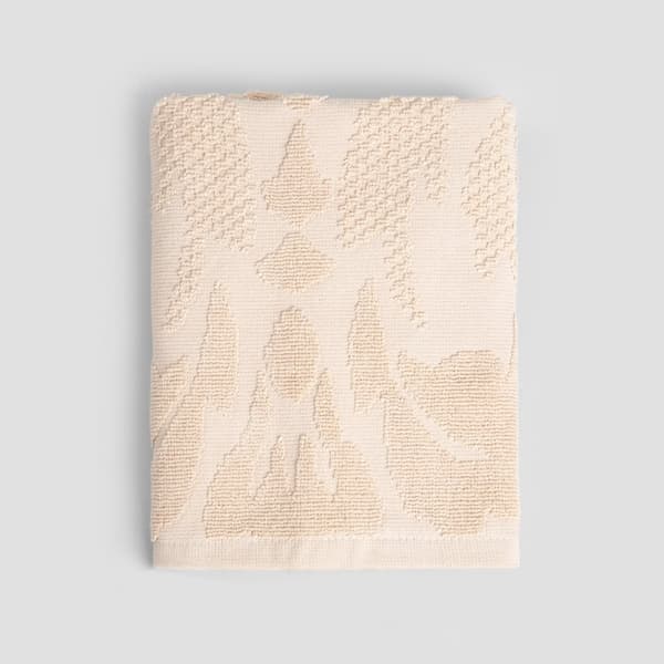 Pyyhe | SOGU | jacquard beige | 50x90cm | 737299