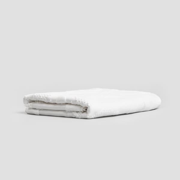 Handduk | SOGU | jacquard vit | 70x130cm | 737329