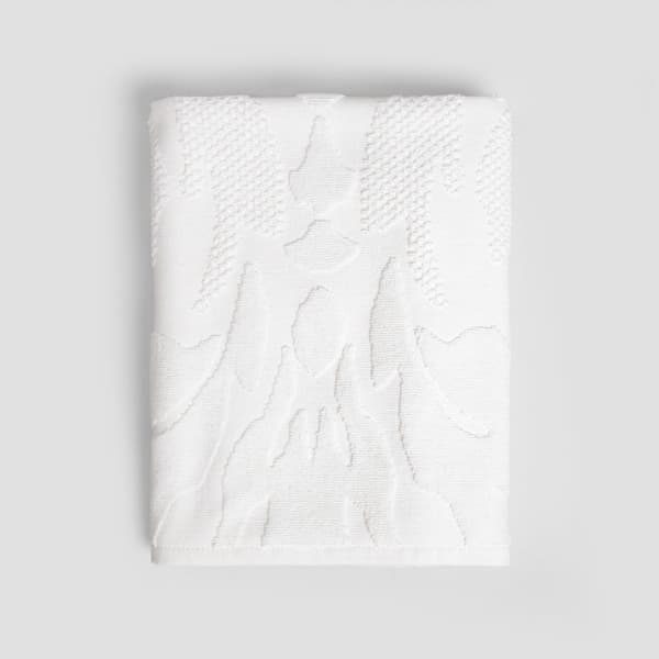 Handduk | SOGU | jacquard vit | 70x130cm | 737329