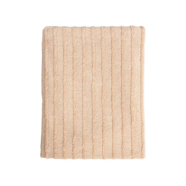 Pyyhe | MANA | raidallinen beige | 50x90cm | 737350