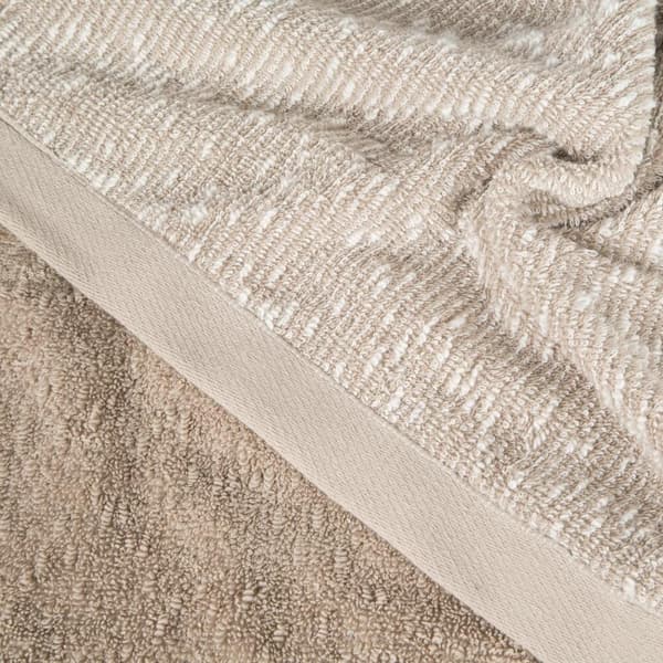 Sæt med 2 håndklæder TAMINA Eurofirany beige brun