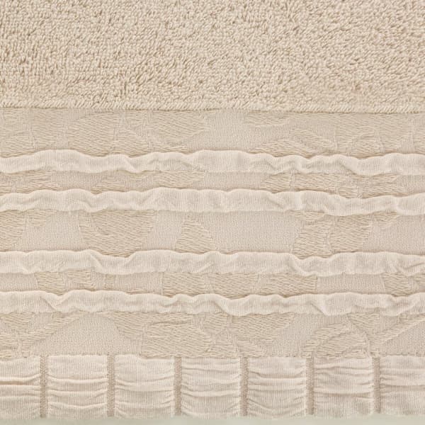 Bomuldshåndklæde ROSSI 50x90 Eurofirany beige
