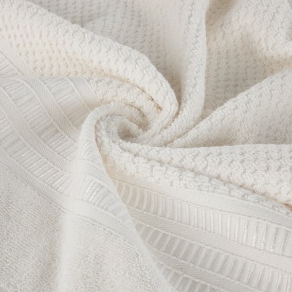 Bomuldshåndklæde ROSITA 50x90 Eurofirany creme